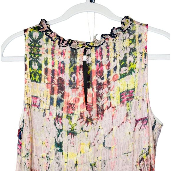 NWT Anthropologie Bhanuni by Jyoti Cydney Tiered Maxi Dress Beaded 2 Boho - Picture 10 of 14